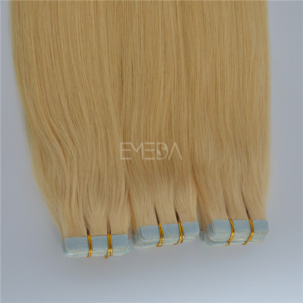 Best Selling Tape Human Hair Extensions Grade 7A Double Sided Tape Hair Extension JF025